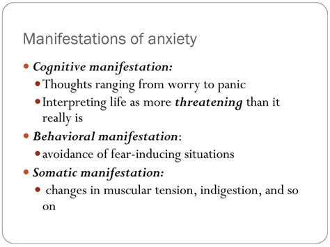 Running as a Manifestation of Fear and Anxiety