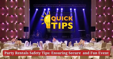 Safety First: Tips for Ensuring a Secure and Enjoyable Celebration