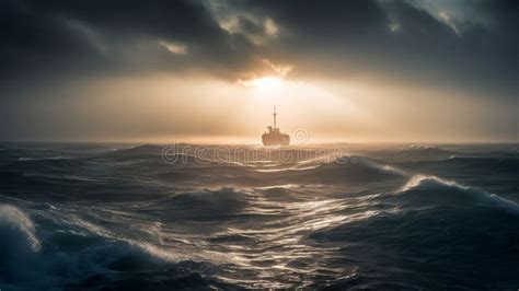 Sailing into Turbulent Waters: Analyzing the Symbolism of a Vessel's Submergence