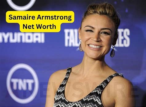 Samaire Armstrong's Net Worth Revealed