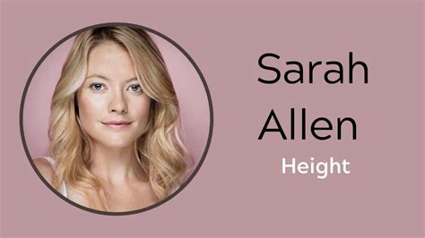 Sarah Allen Height