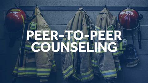 Seeking Support: The Vital Role of Peer Counseling for Firefighters