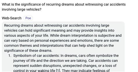 Seeking professional assistance for recurring dreams of automobile collisions