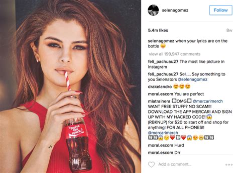 Selena Spice's Social Media Presence