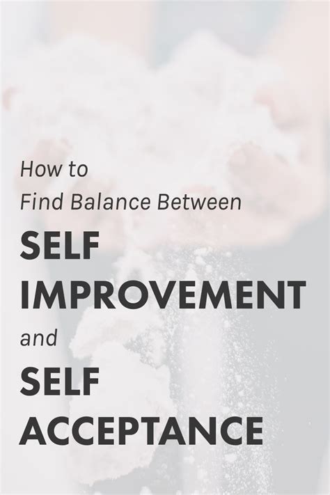 Self-Acceptance vs. Constant Striving: Finding Balance in the Pursuit of Personal Transformation