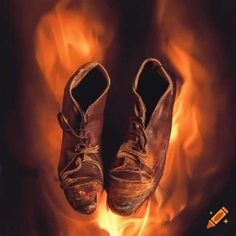 Shoes Engulfed in Flames: Insights into Personal Metamorphosis