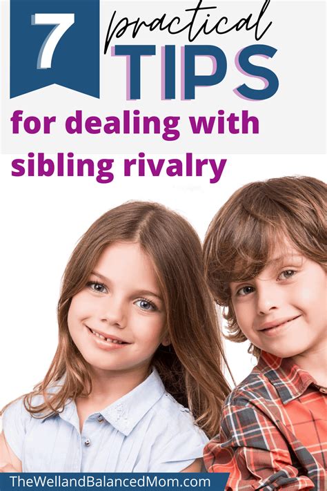 Sibling Rivalry: Dealing with Challenges and Finding Solutions