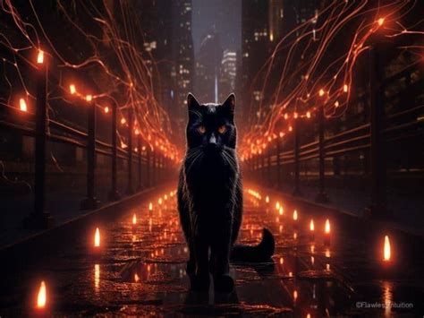 Significance and Symbolism of Encountering a Black Feline Wander Across Your Path: Implications and Interpretation