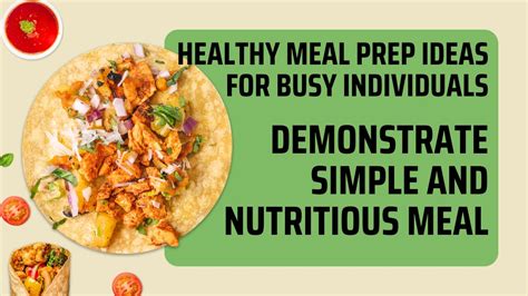 Simple and Nutritious Recipes for Busy Individuals: Smart Shopping, Smart Eating