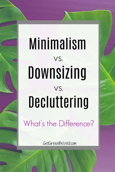 Simplifying Life: Downsizing and Minimalism