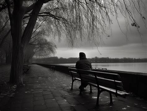 Sitting Alone: A Symbol of Solitude and Isolation