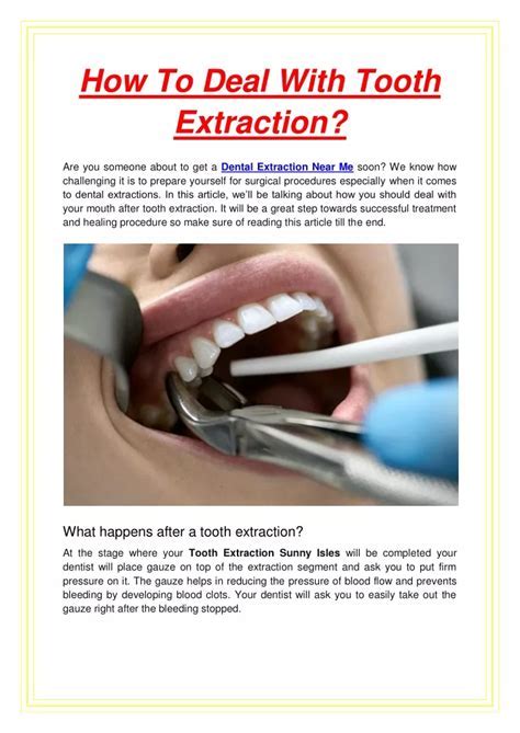 Solutions for Dealing with Recurring Dreams of Dental Extraction