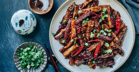 Spice up your dinner table with fiery Sichuan eggplant