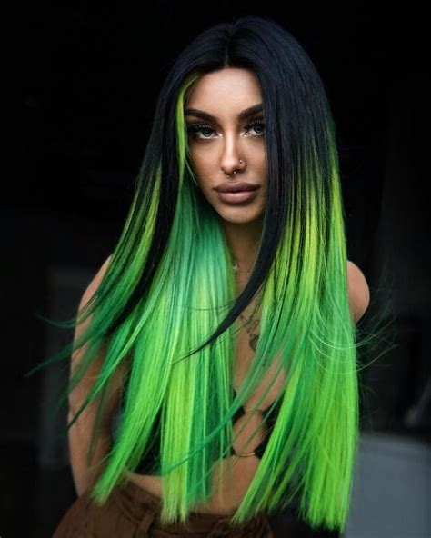 Stand Out in the Crowd: Opt for Eye-Catching Hues in Neon Hair Colors