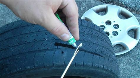 Step-by-step guide to fix a deflated tire