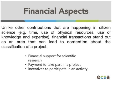 Success in the Financial Aspect of the Industry