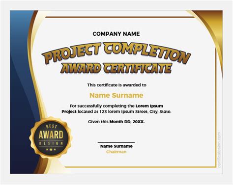 Successful Projects and Awards