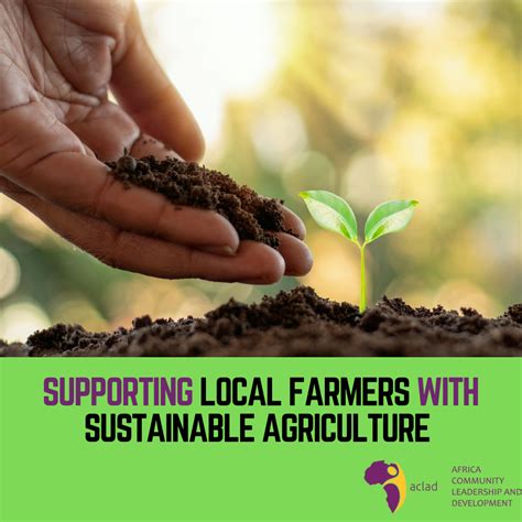 Supporting Local Farmers and Sustainable Agriculture