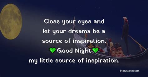 Sweet Dreams as a Source of Inspiration