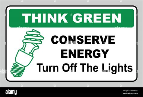 Switching Off Lights as an Environmental Statement