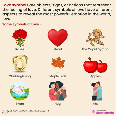 Symbolic Representation of Love and Romance