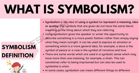 Symbolism and interpretation: