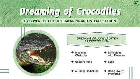 Symbolism of Crocodiles in Dreams