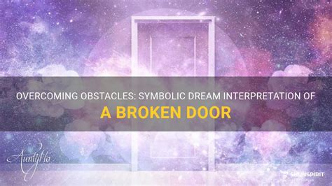 Symbolism of a Damaged Main Entrance in Dreams