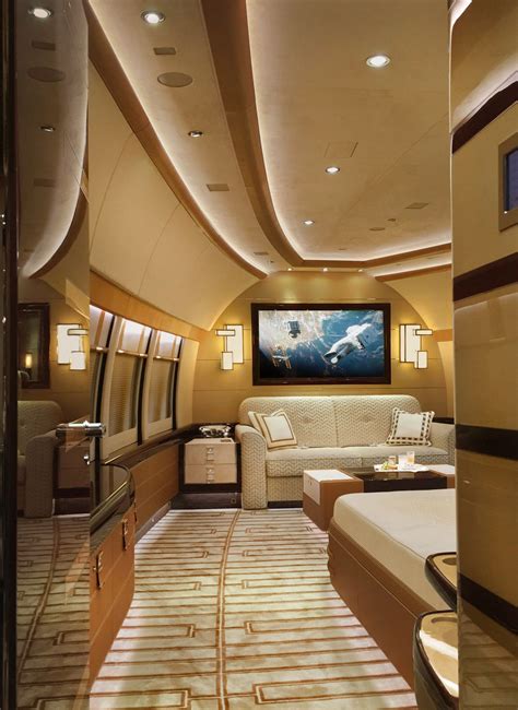 Take a Peek Inside: Exploring the Opulent Interiors of High-Flying Aircraft