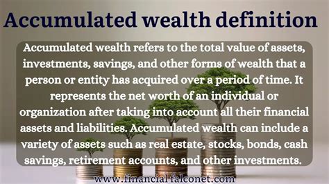 The Accumulated Wealth: A Glimpse into Financial Success