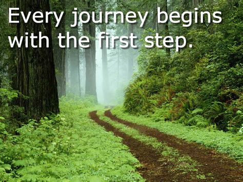 The Adventure Begins: Taking the First Step