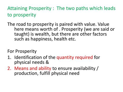 The Appeal of Prosperity: An Aspiration Worth Chasing