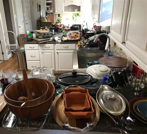 The Appeal of a Cluttered Kitchen?