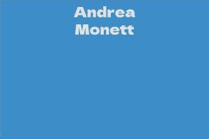 The Appearance of Andrea Monett