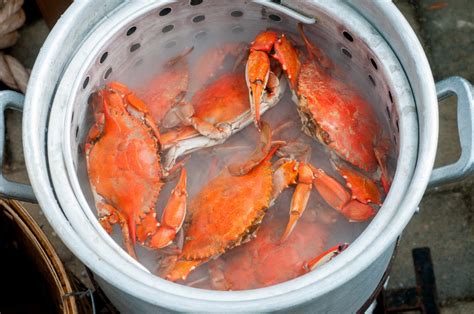 The Art of Boiling Crab: Time and Temperature