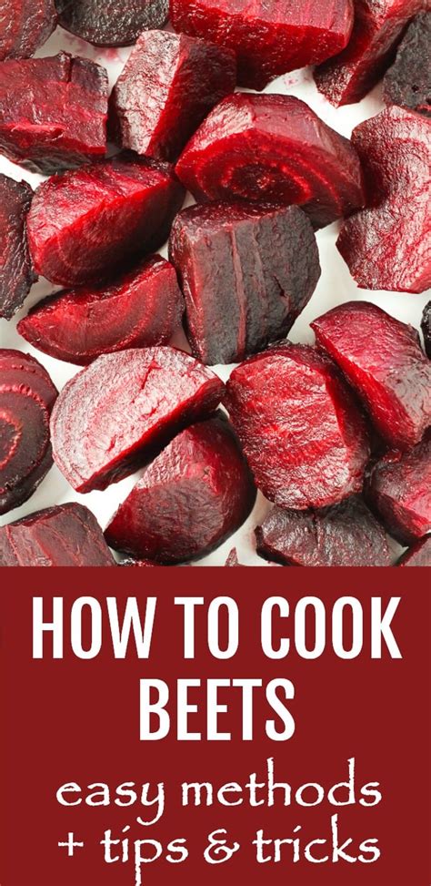 The Art of Cooking Perfectly Tender Beets: Tips and Techniques