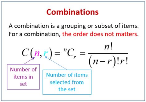 The Art of Selecting the Perfect Number Combination