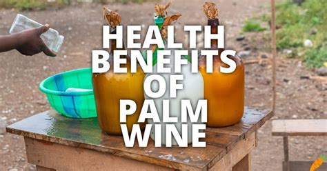 The Astonishing Health Advantages of Palm Wine