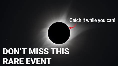 The Breathtaking Occurrence of a Solar Eclipse