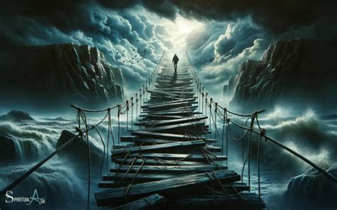 The Broken Bridge as a Representation of Obstacles in Life