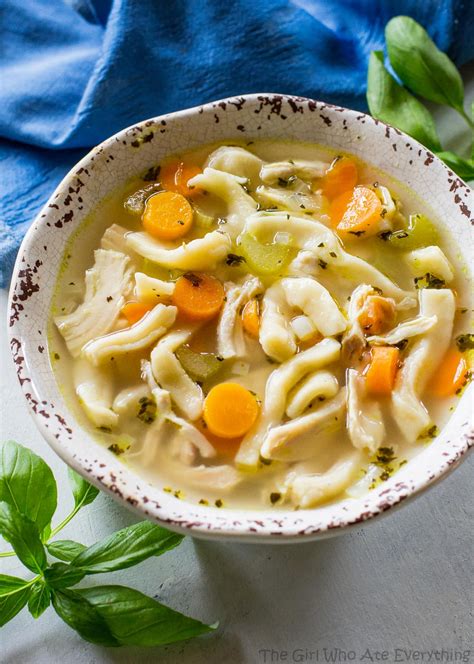 The Comfort and Warmth of Homemade Noodle Soup