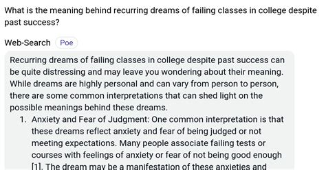 The Deeper Significance and Reasons Behind College Failure Dreams