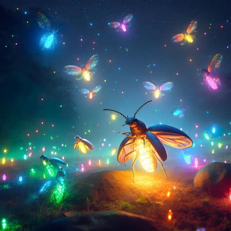 The Enchanting Ballet of Fireflies: A Nocturnal Extravaganza