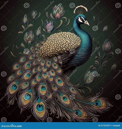 The Enchanting Charm of the Majestic Peacock