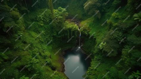 The Enchanting Experience of Observing a Captivating Cascading Water Formation