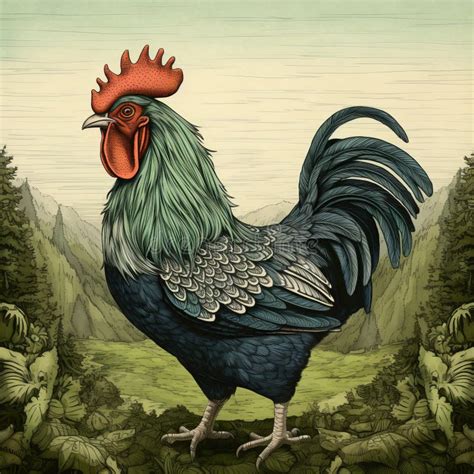 The Enchanting Journey of the Majestic Rooster in History