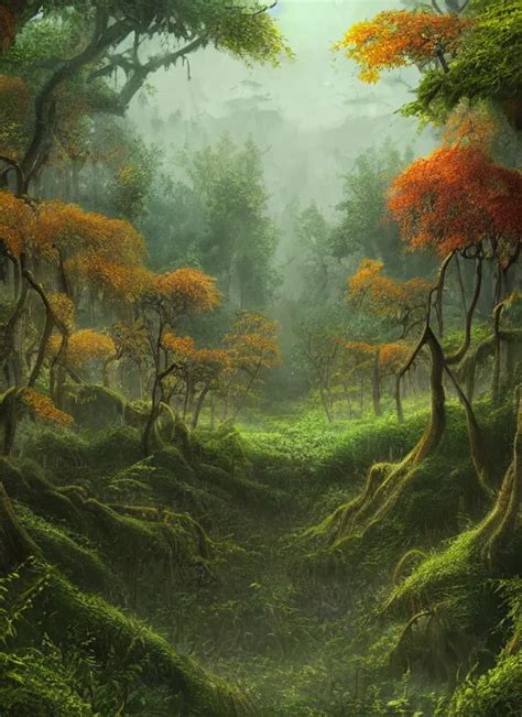 The Enchanting World of Luxuriant Verdant Forests