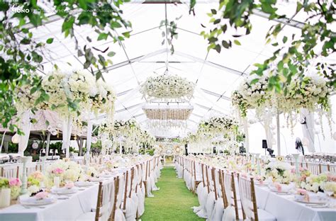 The Enchantment and Sophistication of Open-air Wedding Celebrations