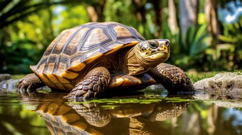 The Enchantment of Sharing a Swim Session With a Tortoise