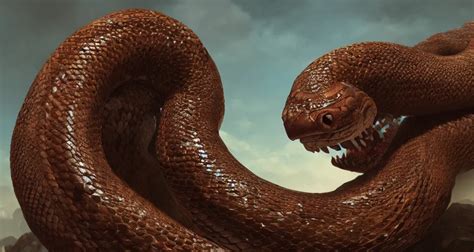 The Enigma of Imagining a Colossal Tan Serpent